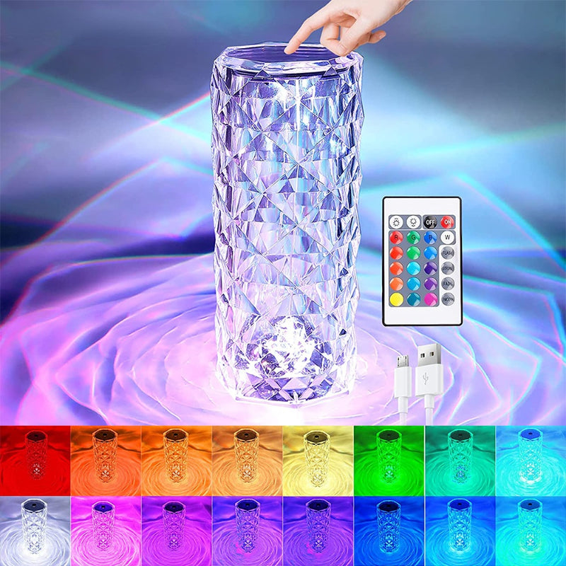 LED Crystal Table Lamp - dunexemporium online store